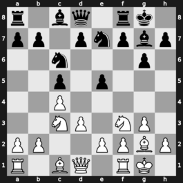 A37y - 5…e5 6.O-O Nge7 7.d3 O-O - Symmetrical [+0.29]