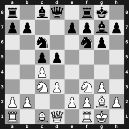 A38m - 6.O-O O-O 7.d3 d5 [+0.05]