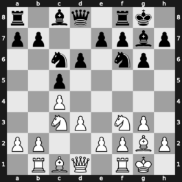 A38o - 6.O-O O-O 7.d3 d6 8.Rb1 [-0.01]