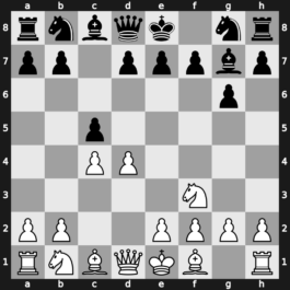 A40w - 1…g6 2.c4 Bg7 3.Nf3 c5 - Modern [+0.72]