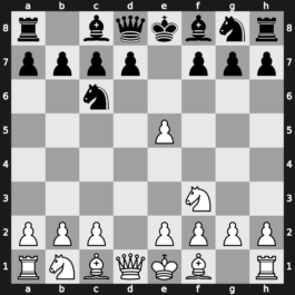 A40i - 1…e5 2.dxe5 Nc6 3.Nf3 - Englund Gambit: [+1.33]