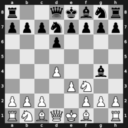 A41f - 2.Nf3 Bg4 3.e3 Nd7 - Wade Defence [+0.54]