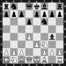 A41f - 2.Nf3 Bg4 3.e3 Nf6 - Wade Defence [+0.64]