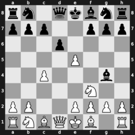 A41g - 2.Nf3 Bg4 3.c4 e5 4.dxe5 - Wade Defence [+0.53]