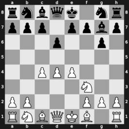 A41s - 2.c4 g6 3.Nf3 Bg7 4.e4 - Modern [+0.32]