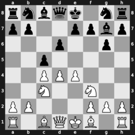 A42c - 4…c5 5.Nf3 - Pterodactyl [+0.55]