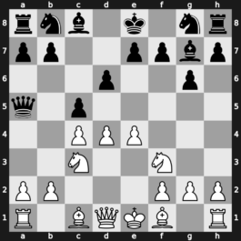 A42c - 4…c5 5.Nf3 Qa5 - Pterodactyl [+0.83]