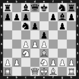 A42j - 4…Nc6 5.Be3 e5 6.Nge2 - Averbakh Kotov [+0.53]