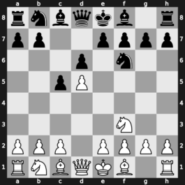 A43s - 2.d5 d6 3.Nf3 Nf6 - Schmidt [+0.63]