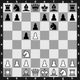 A43s - 2.d5 d6 3.Nc3 Nf6 - Schmidt