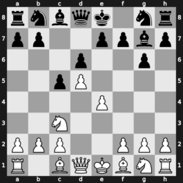 A43t - 2.d5 d6 3.e4 g6 4.Nc3 Bg7 - Schmidt [+0.76]