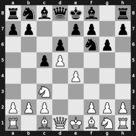 A43u - 2.d5 d6 3.e4 Nf6 4.Nc3 g6 - Schmidt [+0.95]