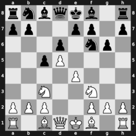 A43u - 2.d5 d6 3.e4 Nf6 4.Nc3 g6 5.Nf3 - Schmidt