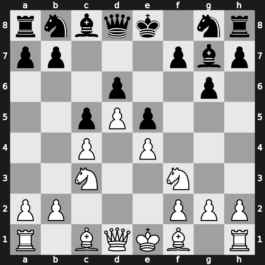 A44j - 3.c4 d6 4.e4 g6 5.Nc3 Bg7 6.Nf3 - Czech