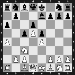A44u - 3.e4 d6 4.Nc3 a6 5.a4 Be7 - Czech