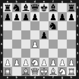 A45c - 2.Nd2 e5 - Indian: Lazard Gambit [+0.75]