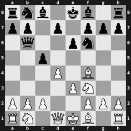 A46p - 2…e6 3.Bf4 c5 4.e3 Qb6 - London [+0.26]