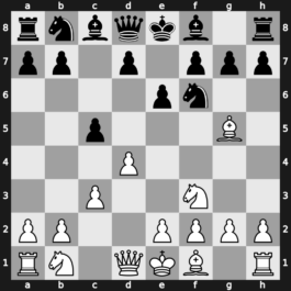 A46t - 2…e6 3.Bg5 c5 4.c3 - Torre Attack: [-0.01]