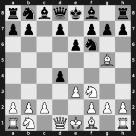 A46u - 2…e6 3.Bg5 c5 4.e3 cxd4 - Torre Attack: [+0.25]