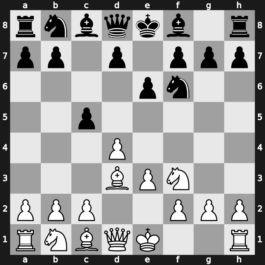 A46l - 2…e6 3.e3 c5 4.Bd3 [+0.15]