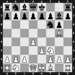 A48o - 3.Bg5 Bg7 4.e3 - Torre Attack [+0.07]
