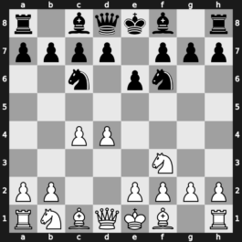 A50e - 2…Nc6 3.Nf3 e6 - Mexican Defence [+0.35]