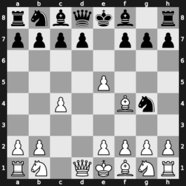 A52h - 4.Bf4 - Rubinstein Variation