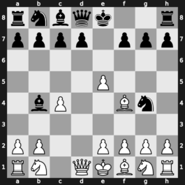 A52i - 4.Bf4 Bb4+ - Rubinstein