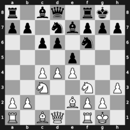 A55l - 5…Be7 6.Be2 c6 7.O-O O-O 8.h3 - Main Line
