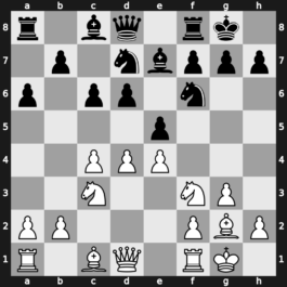 A55g - 5…Be7 6.g3 c6 7.Bg2 O-O 8.O-O a6