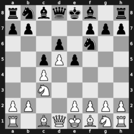 A56p - 3.d5 e5 4.Nc3 d6 - Czech [+1.21]