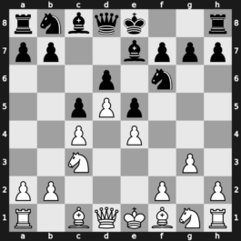 A56s - 3.d5 e5 4.Nc3 d6 5.e4 Be7 6.g3 - Czech [+1.07]