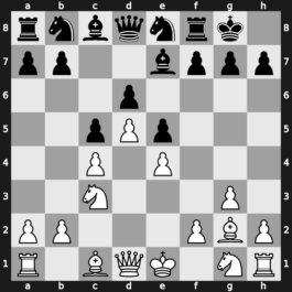 A56t - 3.d5 e5 4.Nc3 d6 5.e4 Be7 6.g3 O-O 7.Bg2 Ne8 - Czech [+1.14]