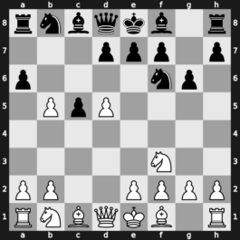 A57g - 4.Nf3 g6 5.cxb5 a6 [+0.61]