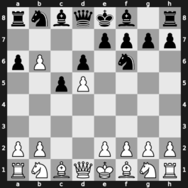 A57k - 4.cxb5 a6 5.b6 d6 [+0.47]