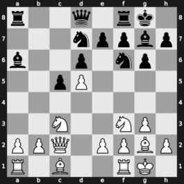 A58s - 5…Bxa6 6.Nc3 d6 7.Nf3 g6 8.g3 Bg7 9.Bg2 O-O 10.O-O Nbd7 11.Qc2 - Fianchetto Main Line [+0.44]