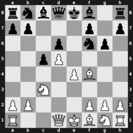 A65c - 6…g6 7.Bf4 [+0.53]
