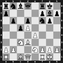 A65h - 6…g6 7.Bd3 Bg7 8.Nge2 O-O 9.O-O b6 [+0.58]