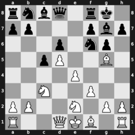 A65o - 6…g6 7.f3 Bg7 8.Bg5 O-O 9.Nge2 - Saemisch