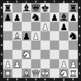 A67c - 8…Nbd7 9.e5 dxe5 10.fxe5 Nh5 11.e6 - Four Pawns Taimanov