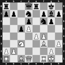 A68m - 8…O-O 9.Be2 Bg4 10.O-O Nbd7 11.h3 Bxf3 12.Bxf3 Re8 - Four Pawns