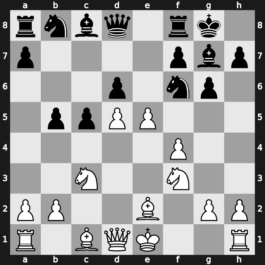 A68e - 8…O-O 9.Be2 b5 10.e5 - Four Pawns [+0.40]