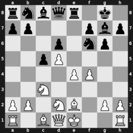 A69c - 10.Nd2 - Four Pawns Main Line [-0.15]