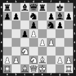 A69e - 10.Nd2 Nbd7 - Four Pawns Main Line [+0.11]