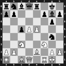 A69g - 10.e5 dxe5 11.fxe5 Ng4 12.O-O - Four Pawns Main Line [-0.15]