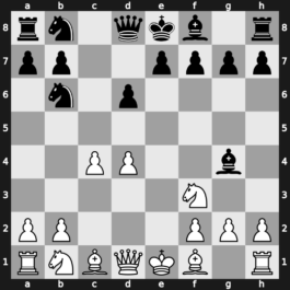 B05d - 5.c4 Nb6 6.exd6 cxd6 [+0.69]