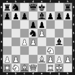 B05m - 5.Be2 e6 6.O-O Be7 7.c4 - Modern Main Line [+0.77]