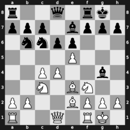 B05t - 5.Be2 e6 6.O-O Be7 7.c4 Nb6 8.Nc3 O-O 9.Be3 Nc6 - Modern Main Line [+0.48]