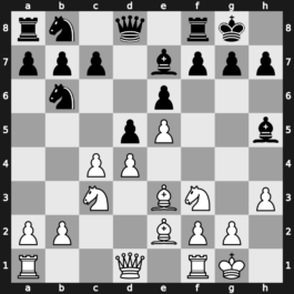 B05p - 5.Be2 e6 6.O-O Be7 7.c4 Nb6 8.h3 Bh5 9.Nc3 O-O 10.Be3 d5 - Modern Main Line [+0.83]