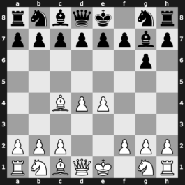 B06f - 2.d4 Bg7 3.Bc4 [+0.28]